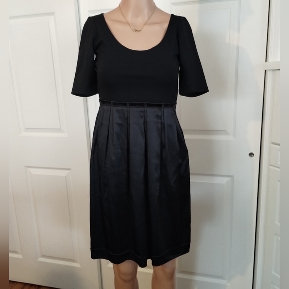 Theory Black Silk Dress 0 - Picture 1 of 6